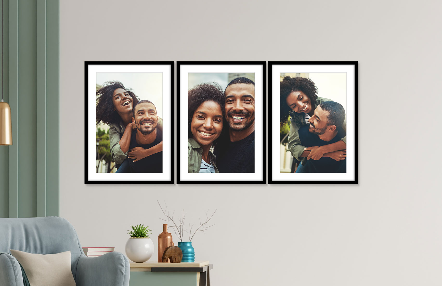 20x30 Black - Set of 3