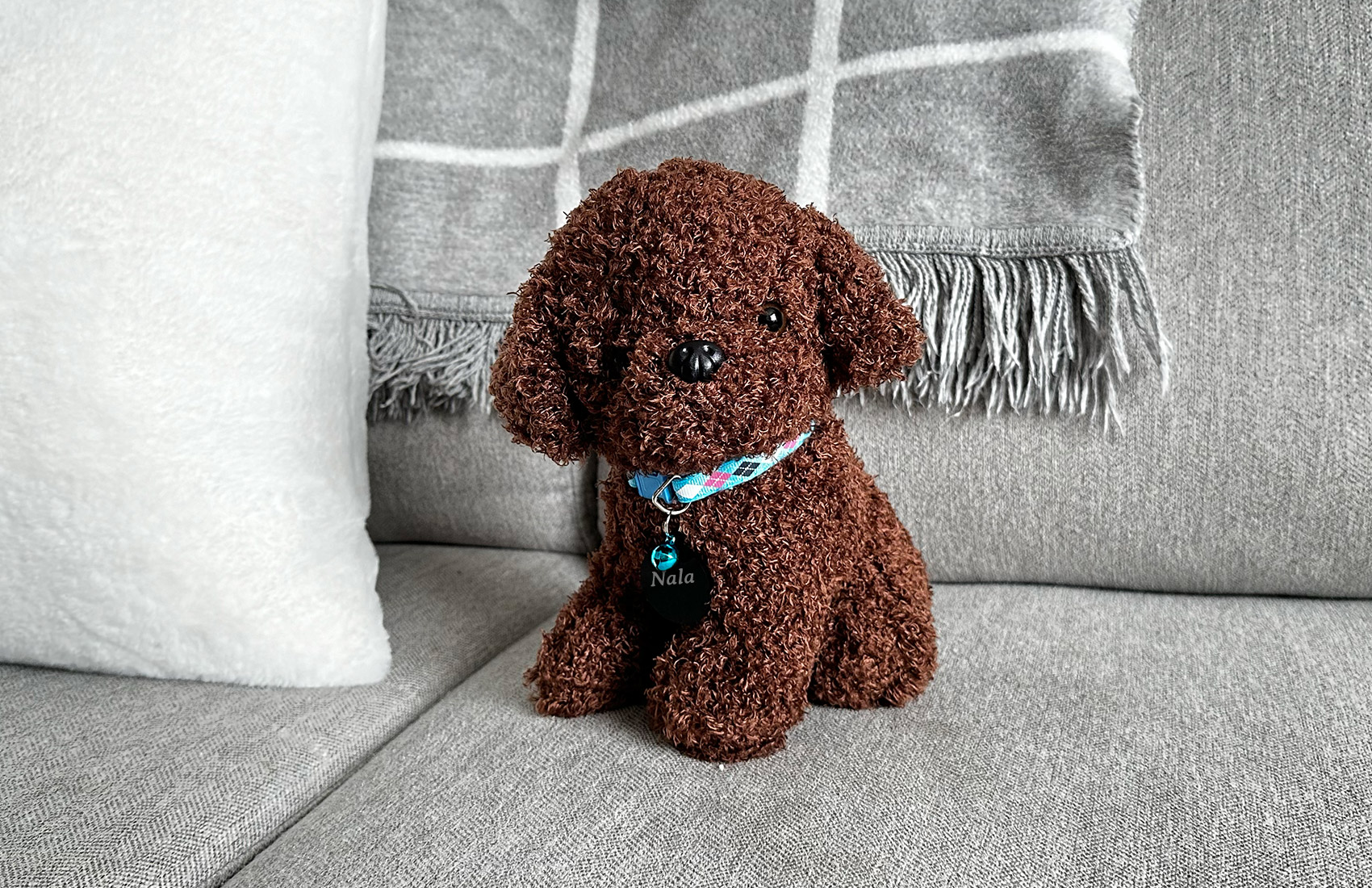 Personalized Plush Dog - Brown
