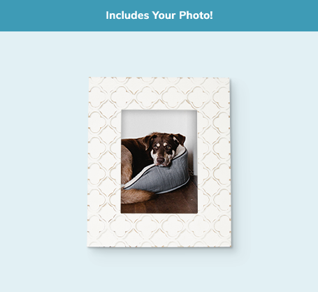 6x8 Carved Damask Frame