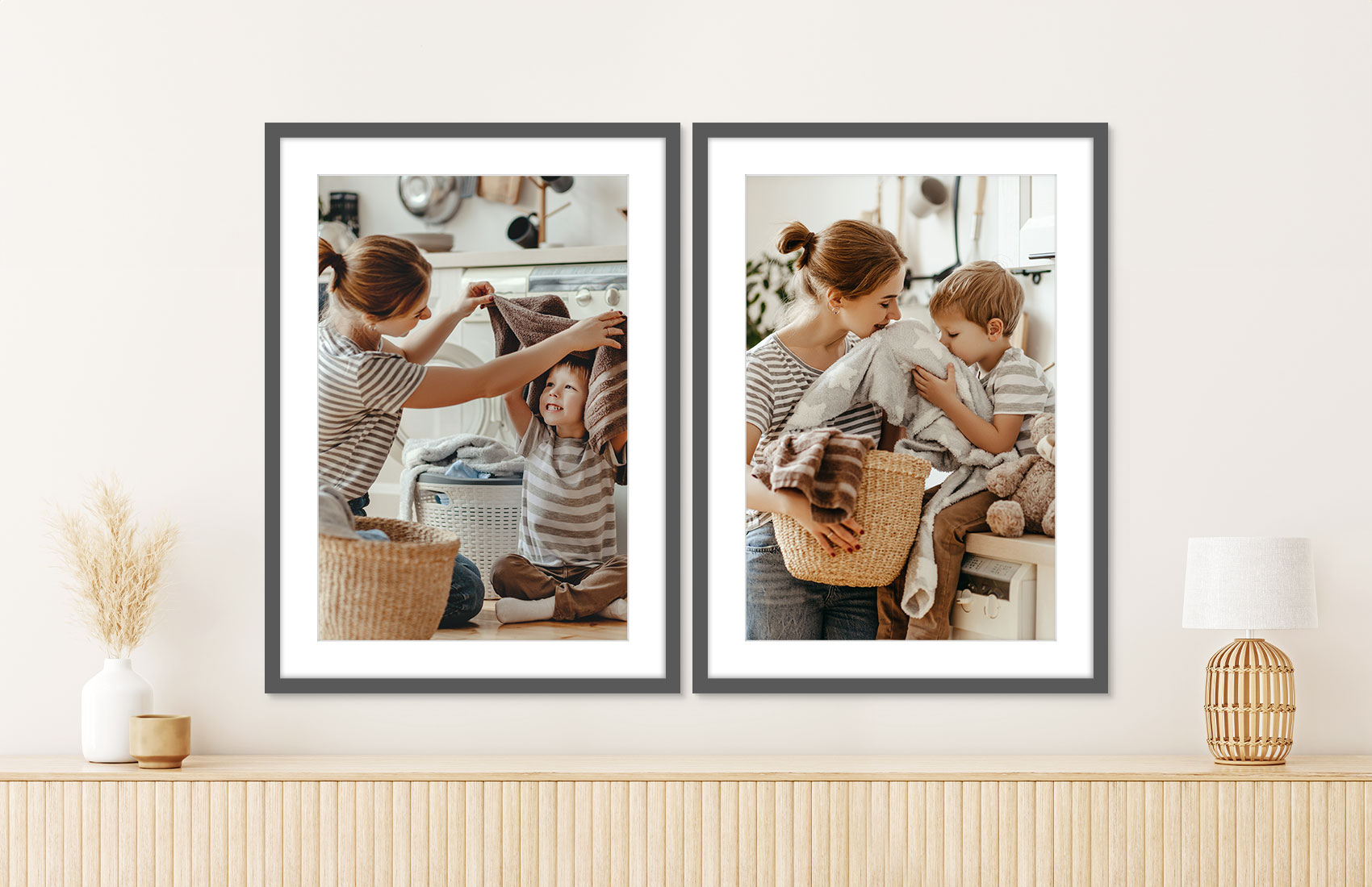 20x30 Gray - Set of 2