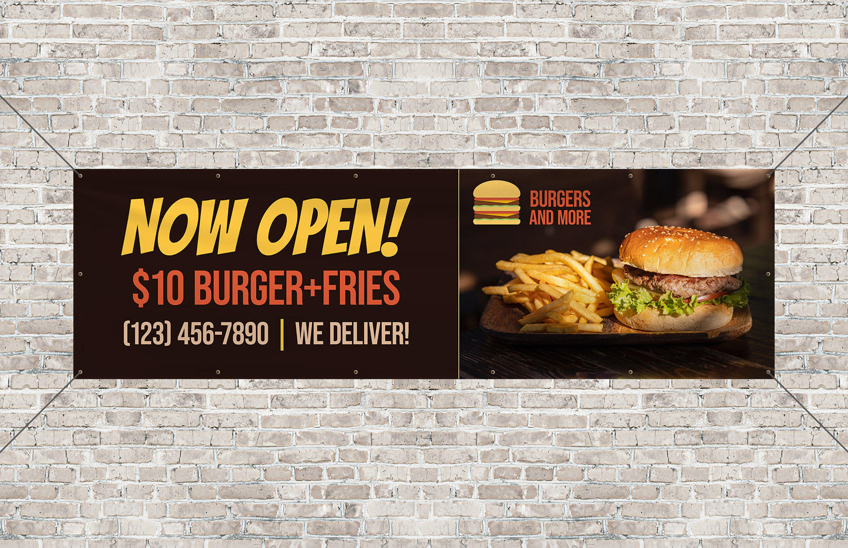 120x36" Vinyl Banner