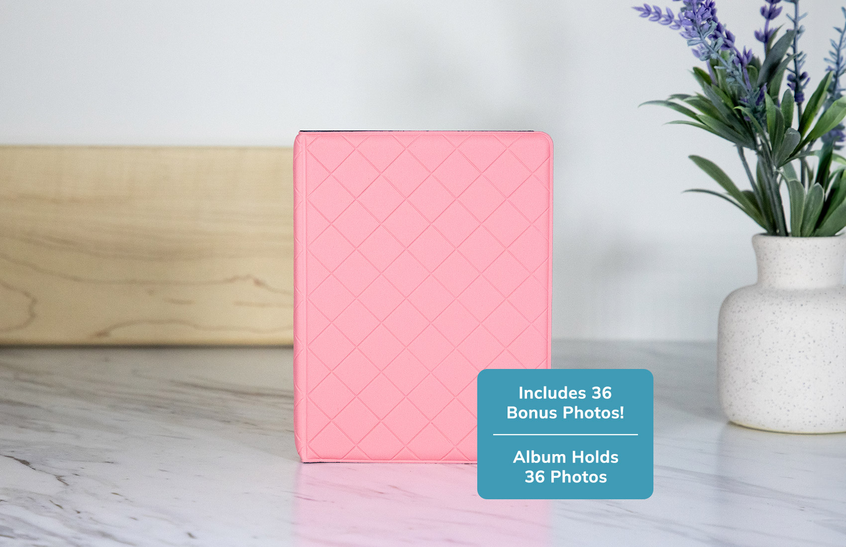 4x6 Pink Diamond Photo Album