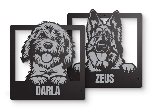 Personalized Dog Signs