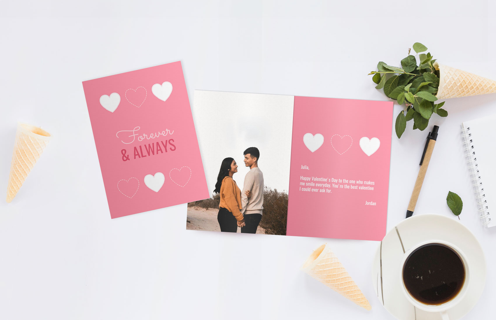 5x7 Folded Greeting Cards