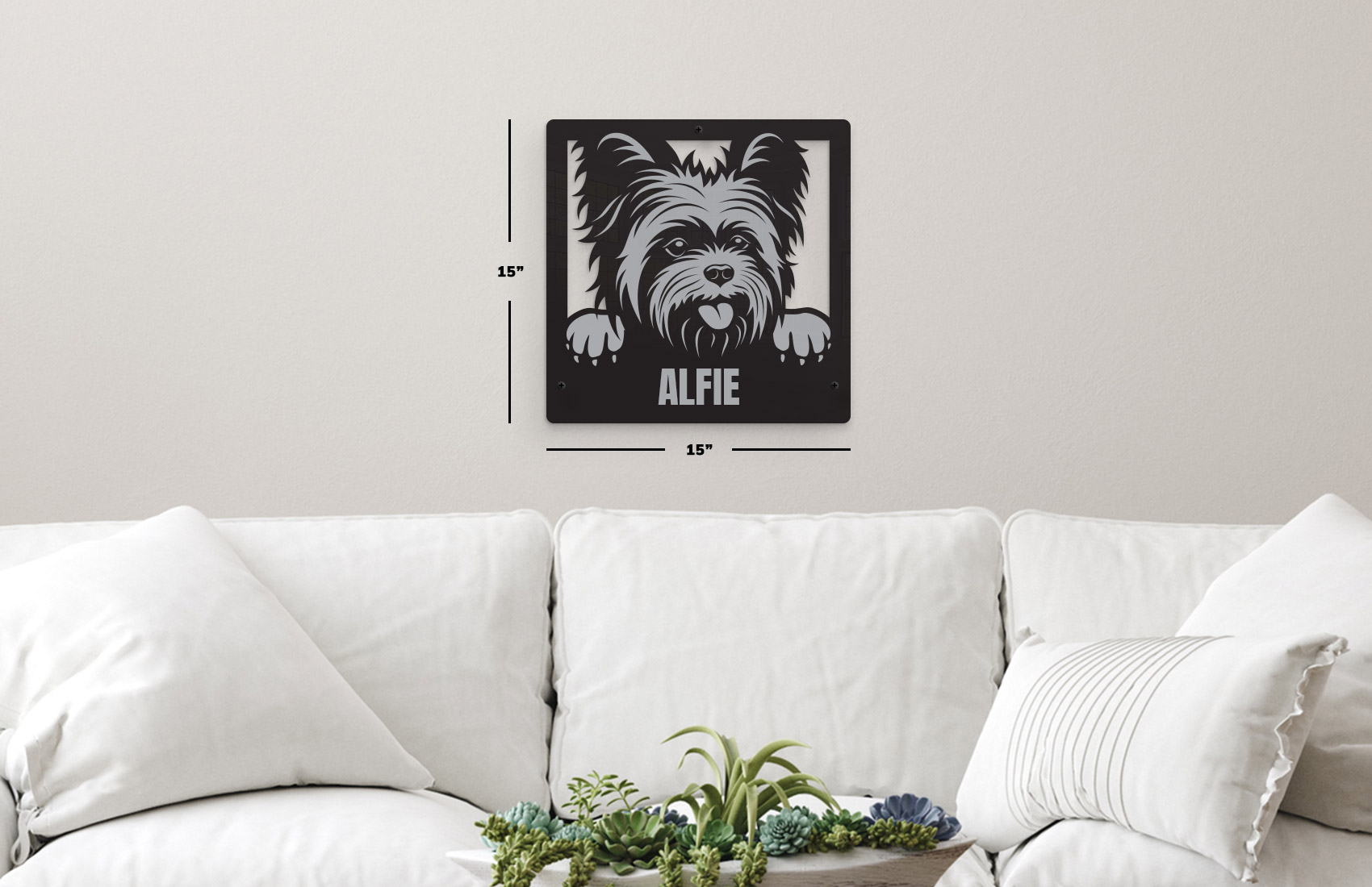 Yorkshire Terrier Dog Sign