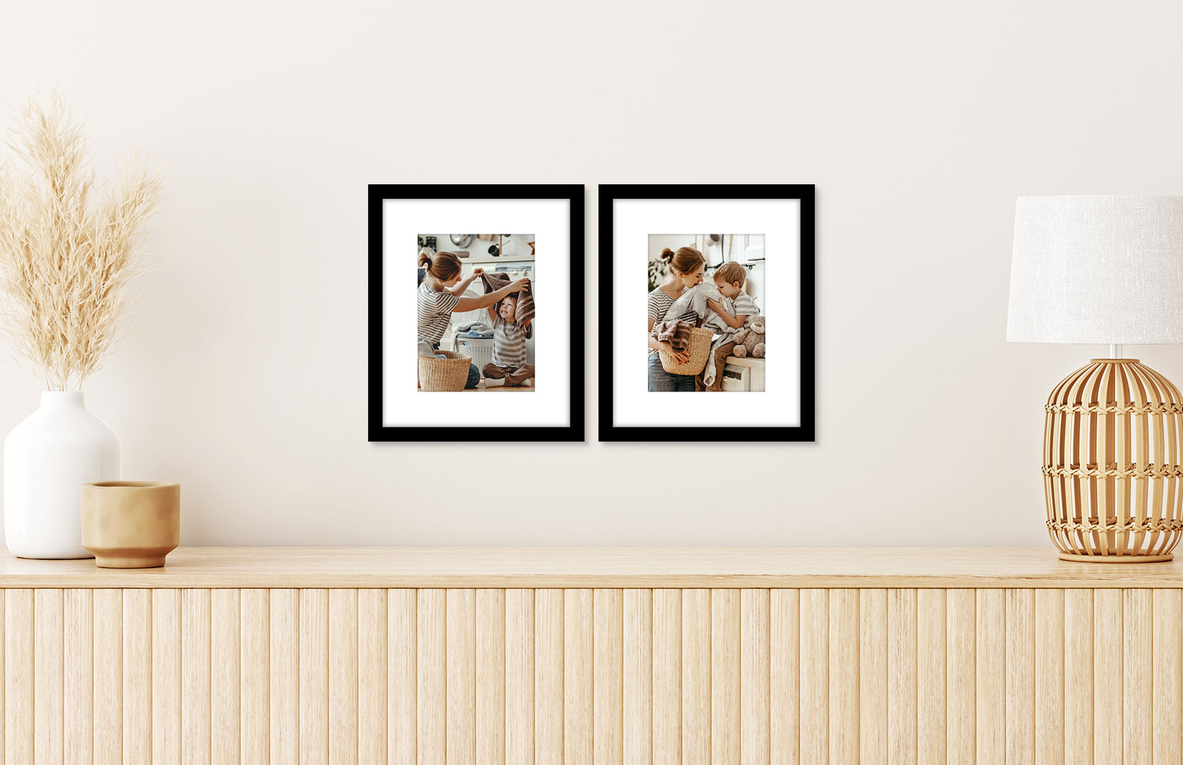 8x10 Black - Set of 2