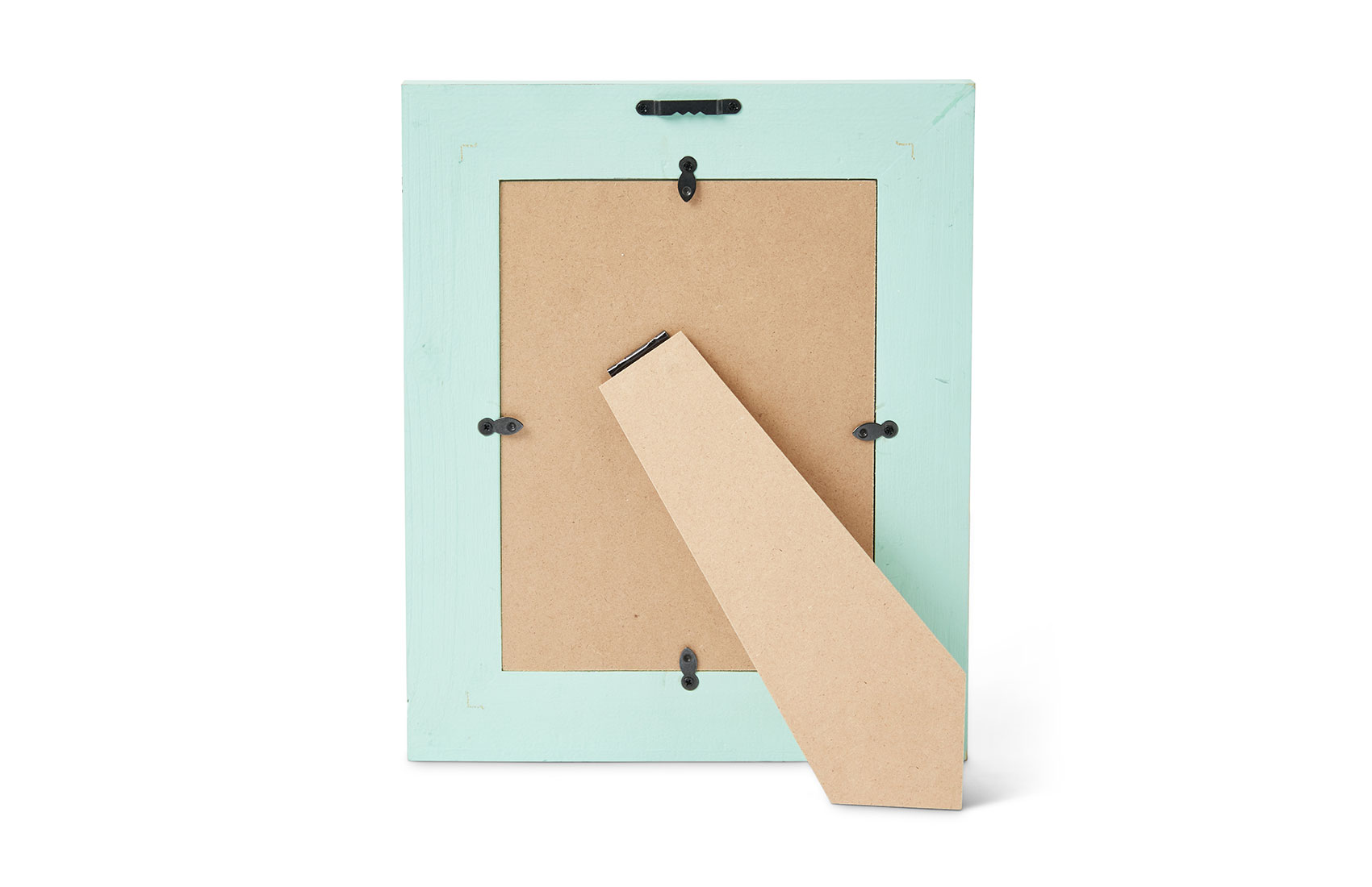 6x8 Aqua Distressed Frame