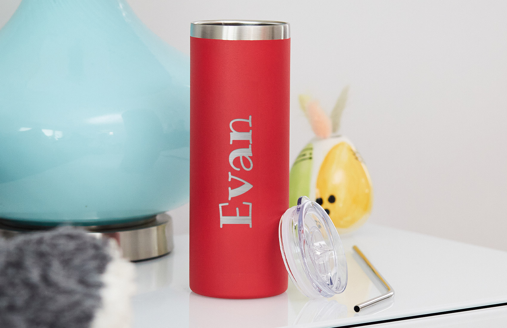 20oz. Red Personalized Tumbler