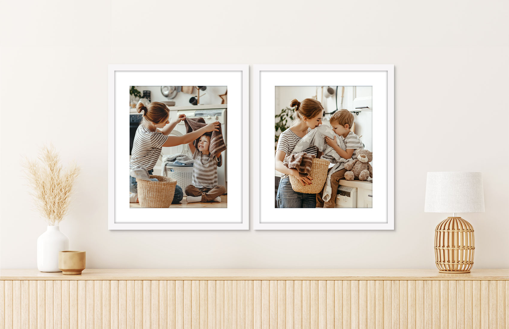 16x20 White - Set of 2