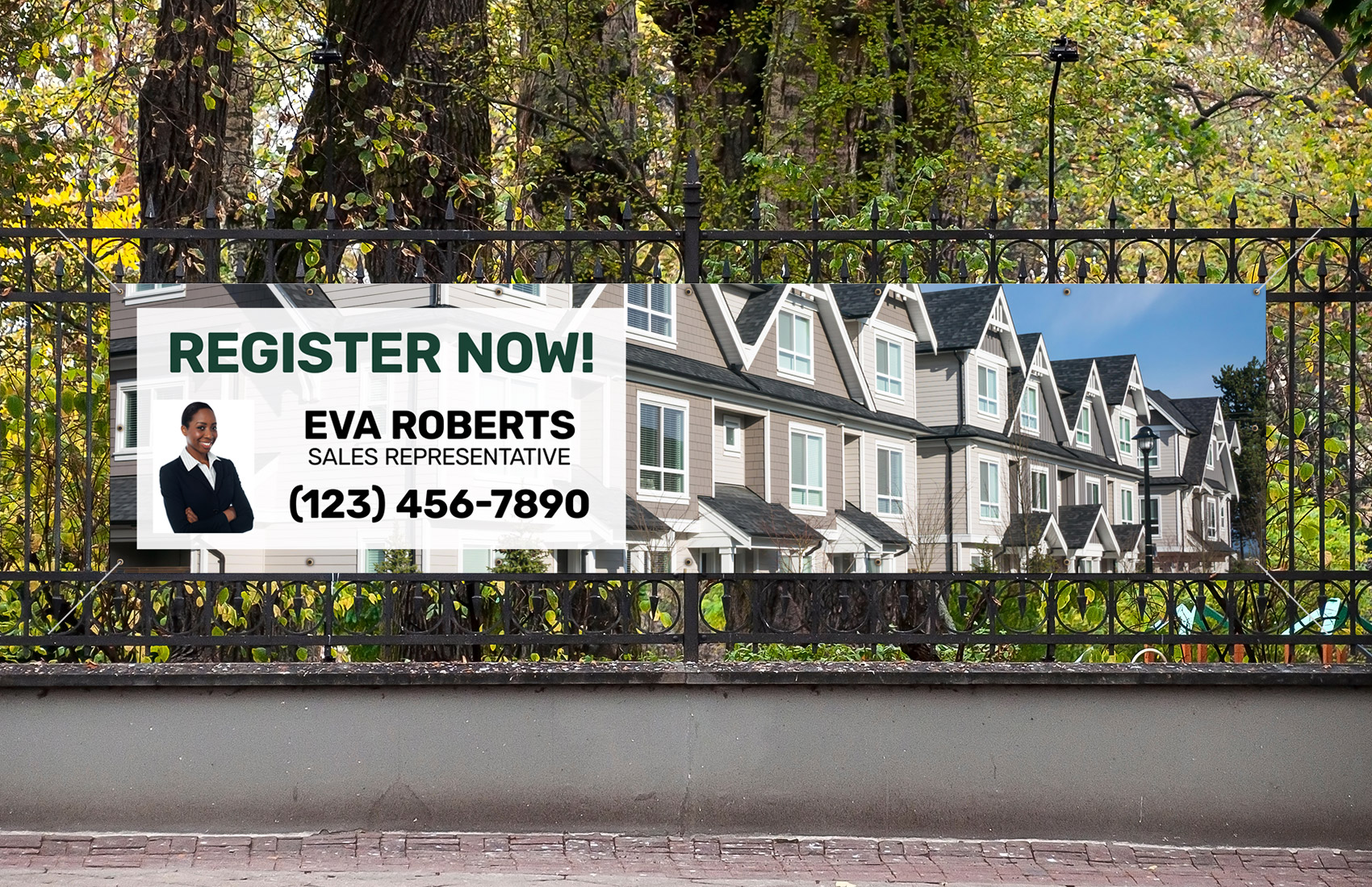 144x36" Vinyl Banner