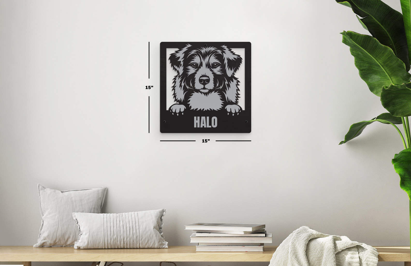 Australian Shepherd Dog Sign