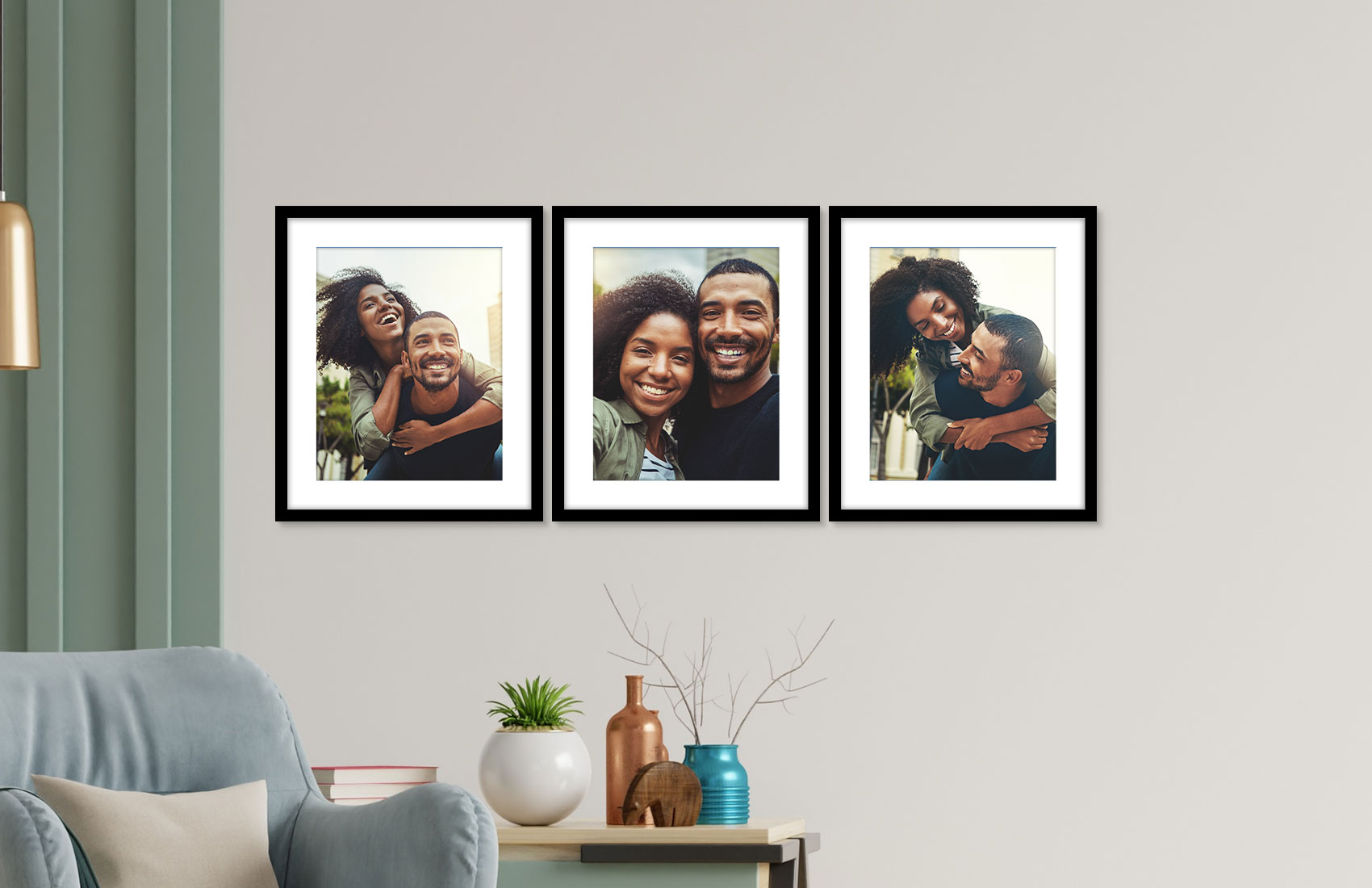 16x20 Black - Set of 3