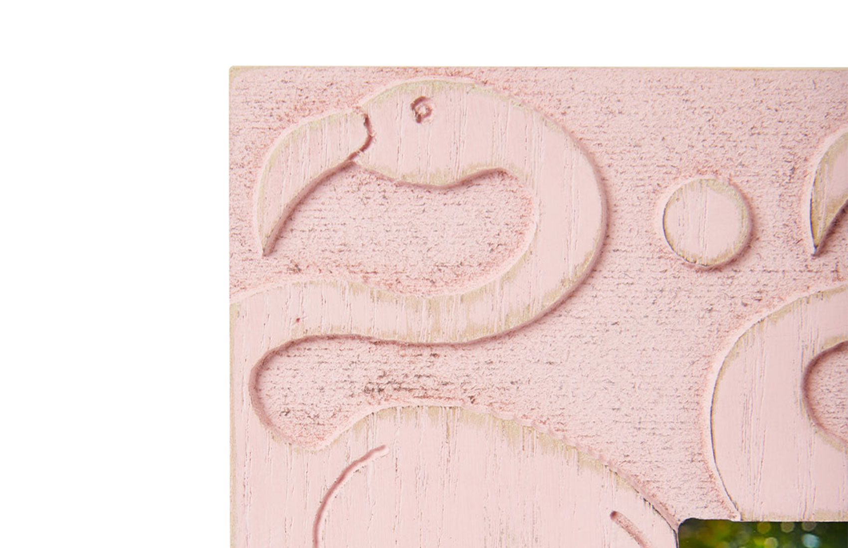 6x8 Carved Flamingo Frame