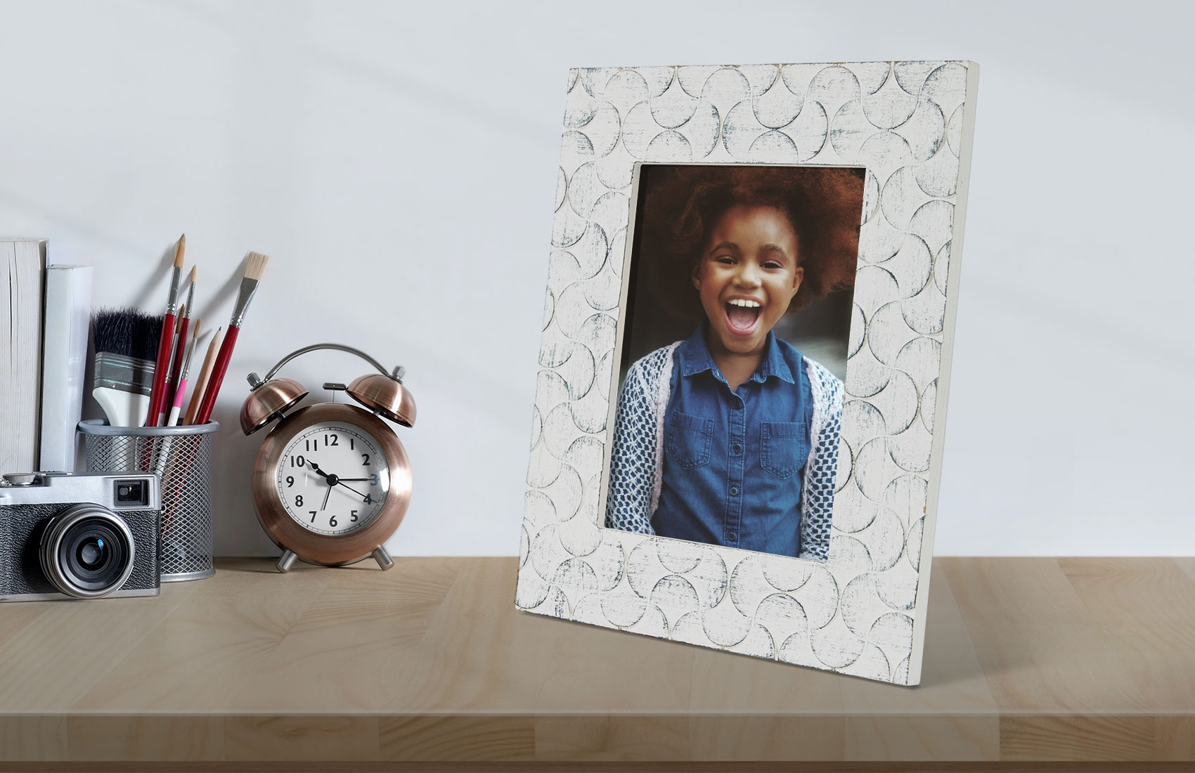 6x8 Carved Fan Frame